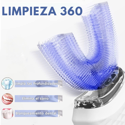 Cepillo Dental Automático 360° Limpieza Ultrasónica