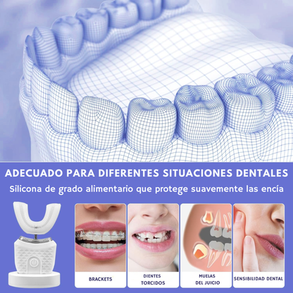 Cepillo Dental Automático 360° Limpieza Ultrasónica
